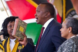 Kenyan inauguration dominates social media