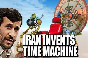 Iranian claims to have invented a time machine