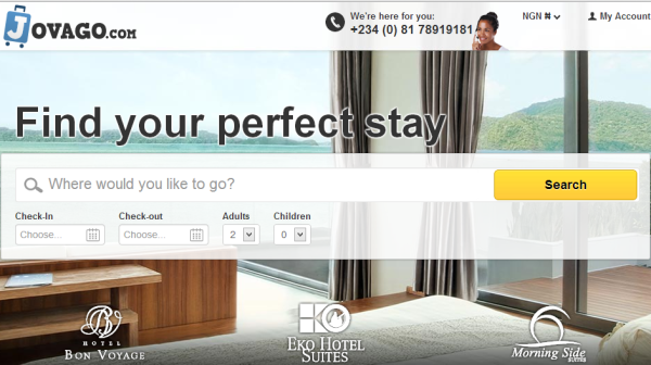 Jovago hotel booking site launched in Nigeria