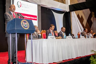 Kenyatta announces automation of Kenya’s tax system