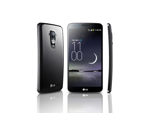 LG unveils curved phone