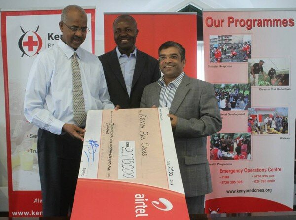 Airtel Kenya hands in Westgate attack contributions to Kenya Red Cross