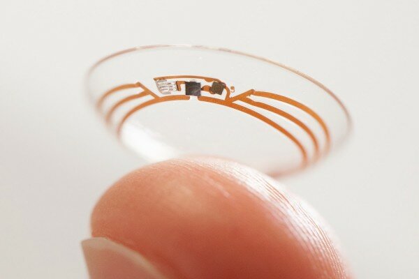 Google tests smart contact lens