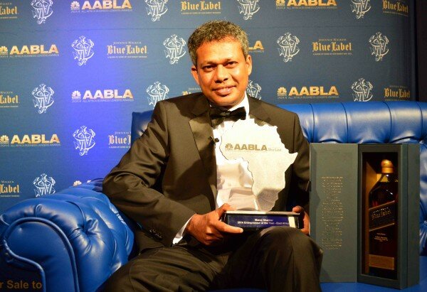 Technobrain’s Manoj Shanker named Entrepreneur of the year at East Africa AABLA